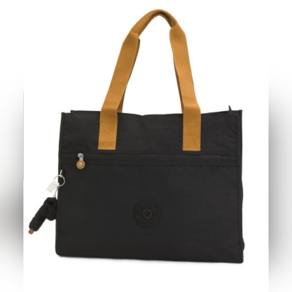 NWT Large Kipling Black Tote Bag